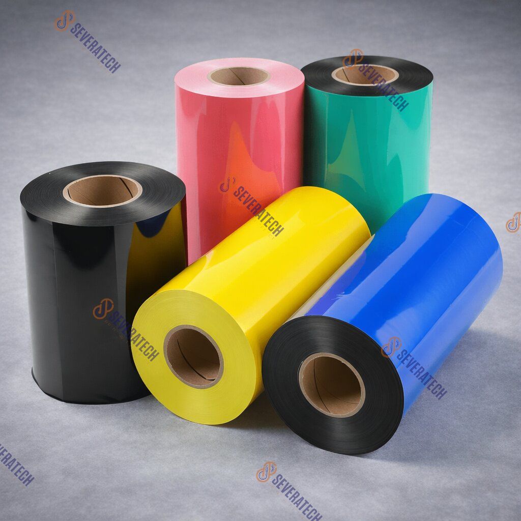 yeşil barkod yazıcı ribon