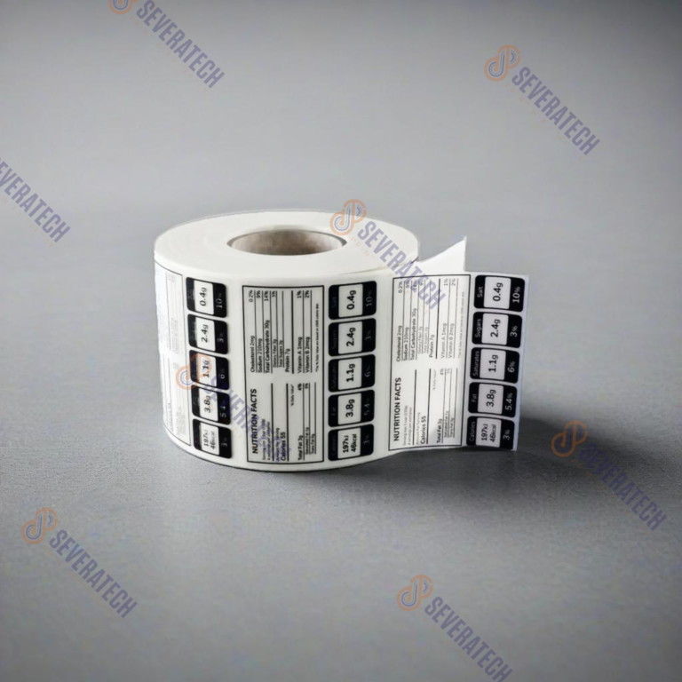 şeffaf barkod etiketleri