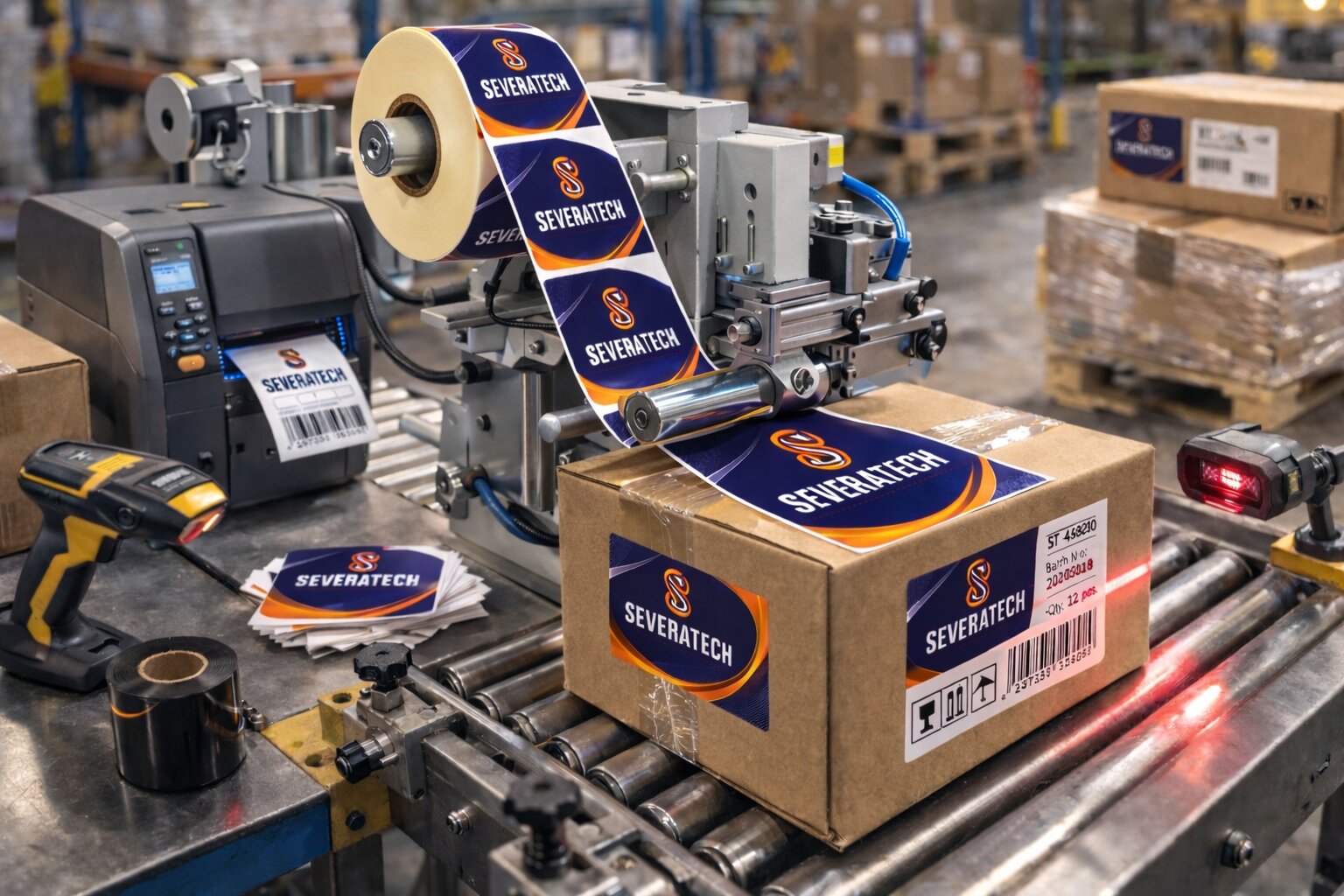 Severatech Aplikatör etiket