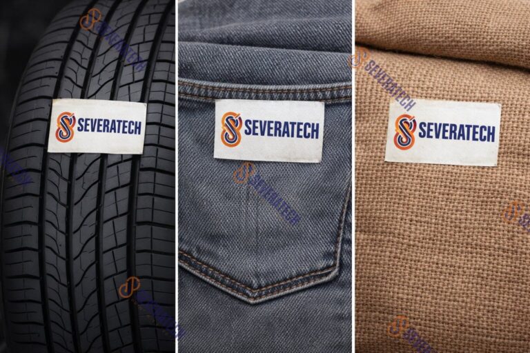 güçlü yapışkanlı etiket