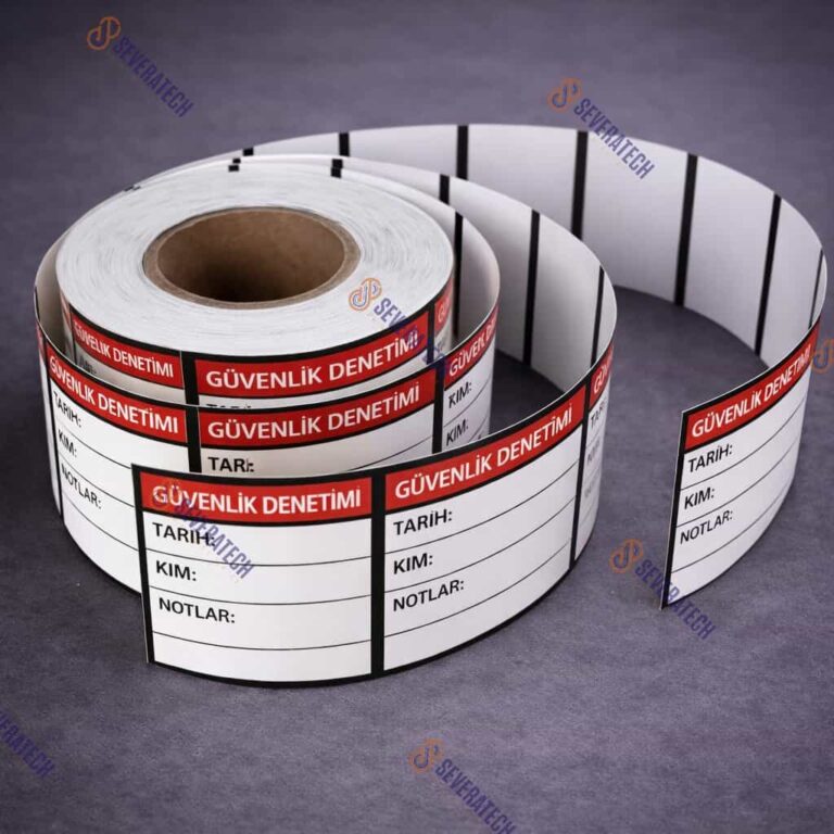 Karton Termal Etiket