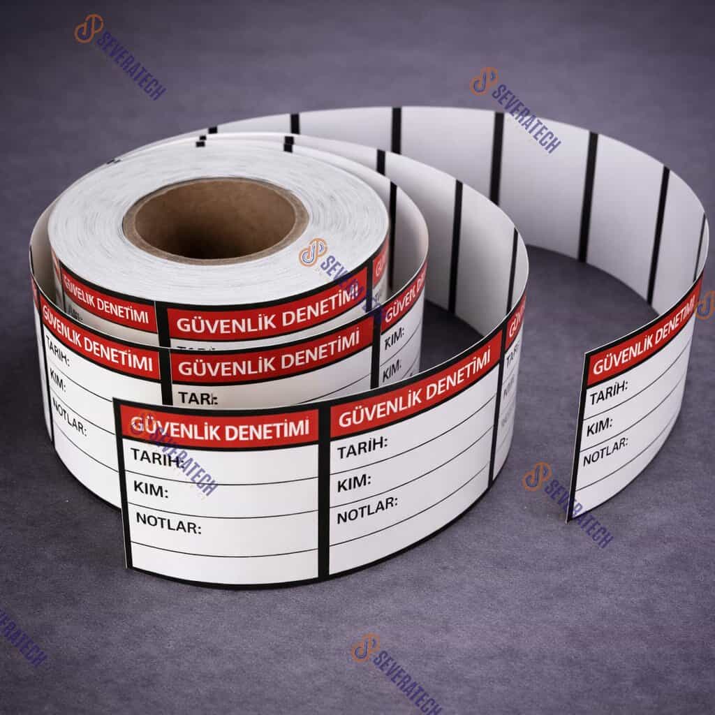 Karton Termal Etiket