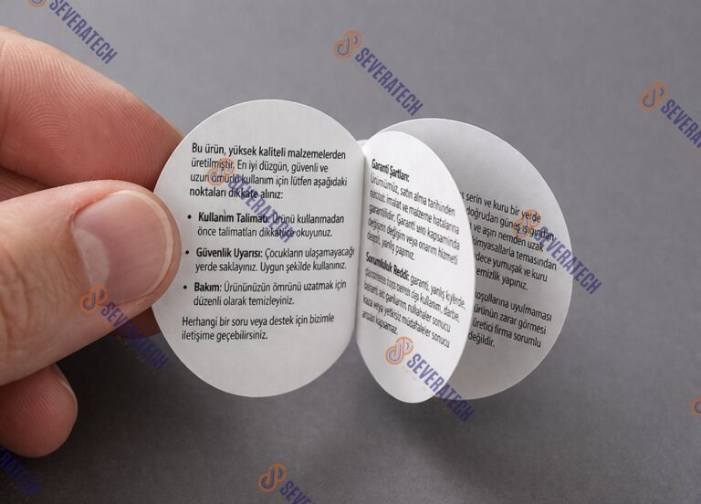 Sandviç Termal Etiket